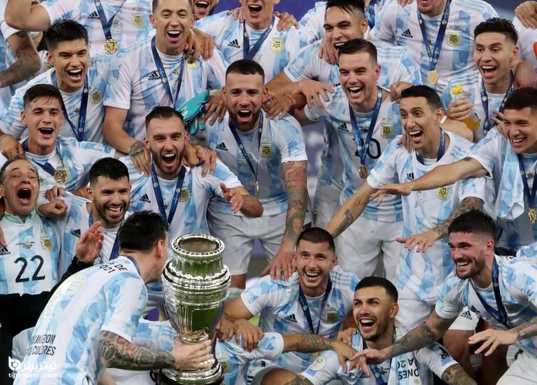 قهرمانی آرژانتین در کوپا آمریکا 2021