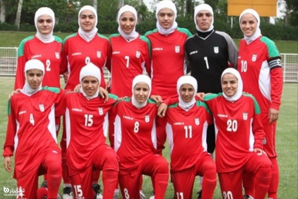معرفی تیم ملی فوتبال زنان ایران