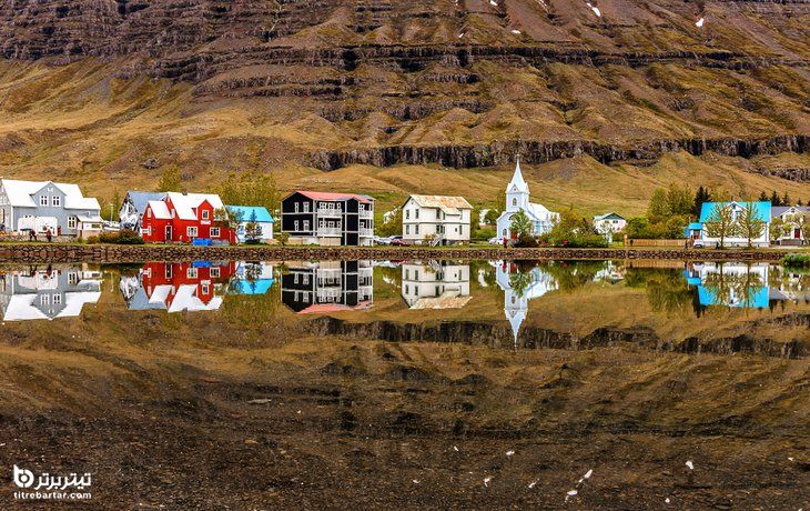 شهر سیدیس فوردور در ایسلند