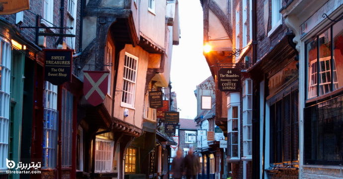 شهر قرون وسطایی یورک ، انگلستان