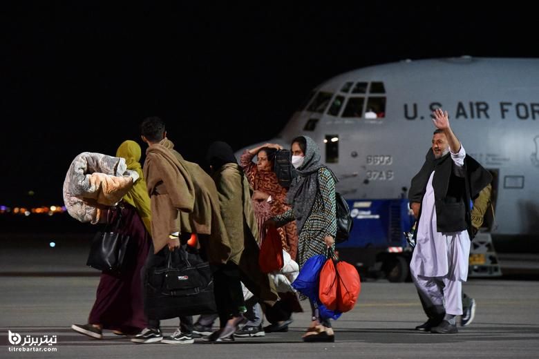 افرادی که از افغانستان تخلیه شده اند به پریستینا اینترنشنال می رسند