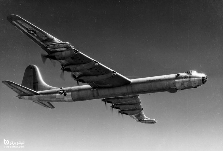 Convair B-36 Peacemaker - 4 Burning, 6 Turning