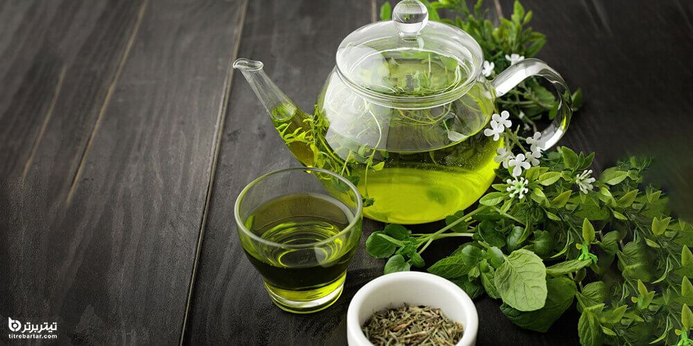 چای سبز برای کاهش چربی پوست