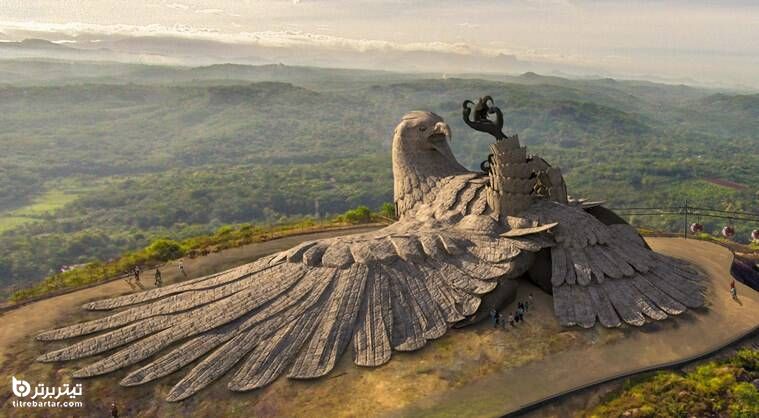 جاتایو - بزرگترین مجسمه پرنده جهان