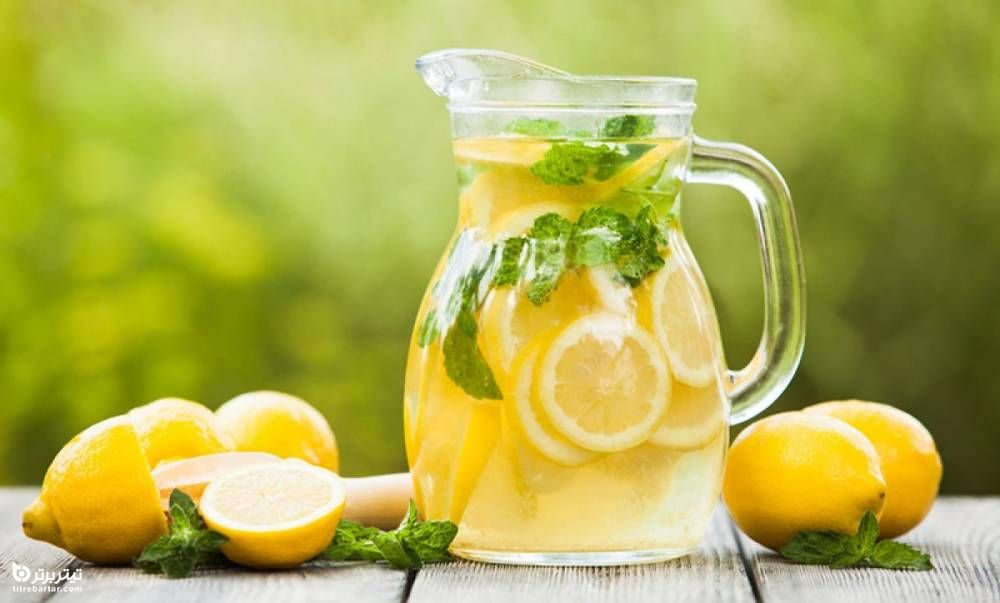 آب لیمو برای جوش پیشانی