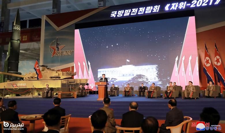 سلاح های جدید نمایشگاه نظامی در کره شمالی