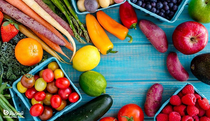 میوه و سبزیجات را در رژیم غذایی خود بگنجانید