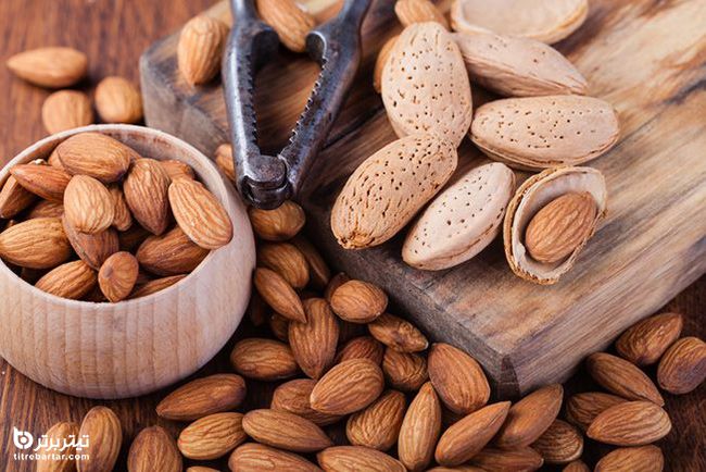 درمان خانگی بادام برای پوست بی عیب و نقص