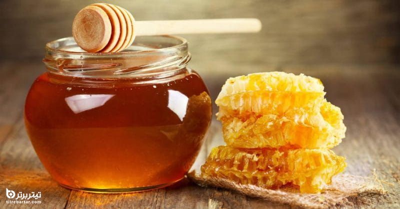 عسل و موز برای درخشش پوست