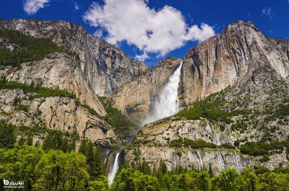 آبشار یوسمیتی، کالیفرنیا، ایالات متحده آمریکا