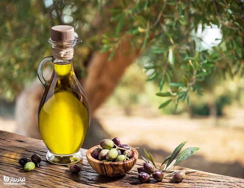 روغن زیتون برای زیر بغل تیره