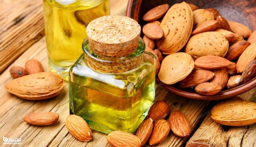 روغن بادام برای تیرگی زیر بغل