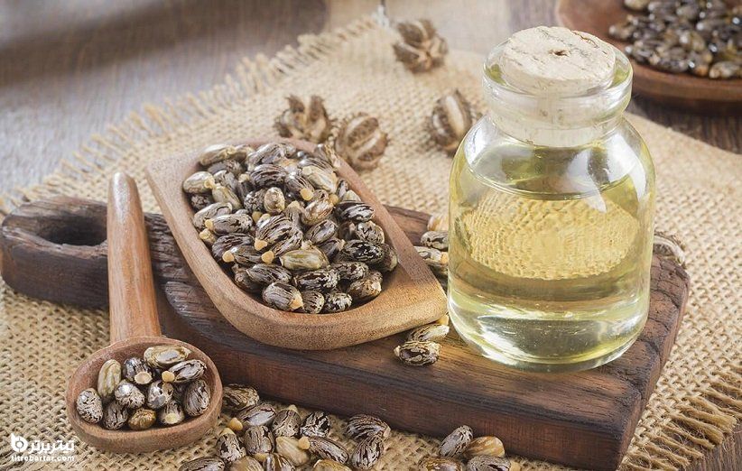  روغن کرچک برای زیر بغل تیره