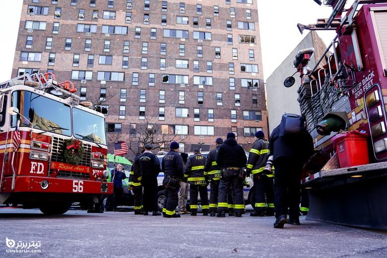  آتش سوزی مرگبار ساختمان نیویورک به دلیل نقص بخاری