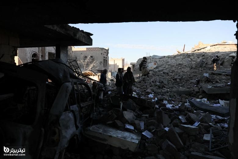 تصاویر مرگبارترین حملات هوایی ائتلاف به یمن تاکنون