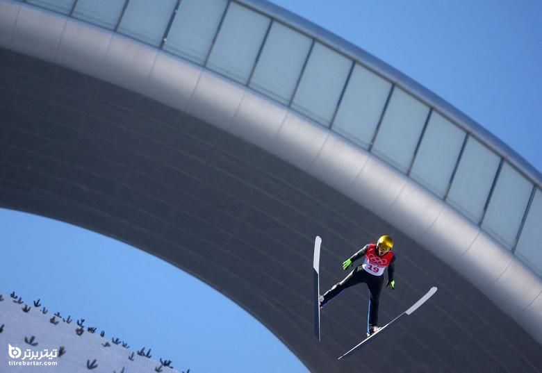 تصاویر پرواز ورزشکاران در المپیک پکن 2022