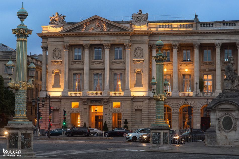  HÔTEL DE CRILLON، هتل گل رز، پاریس، فرانسه
