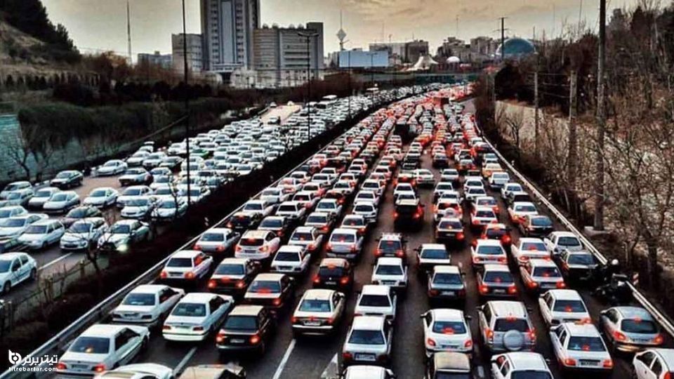 تردد سنگین در آزادراه‌ تهران- شمال