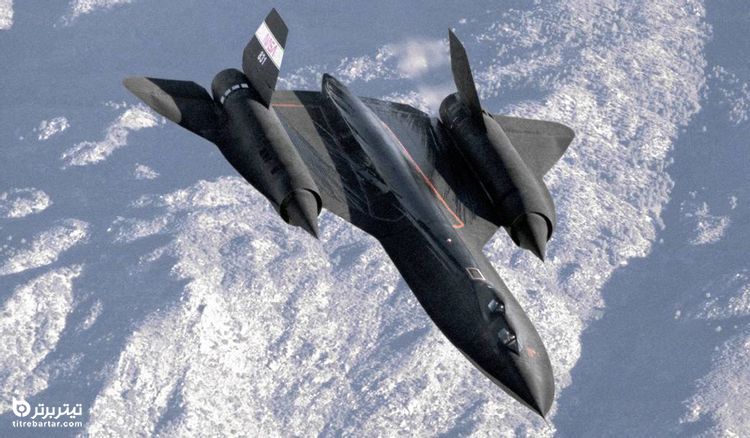 هواپیمای جاسوسی لاکهید SR-71 بلک برد