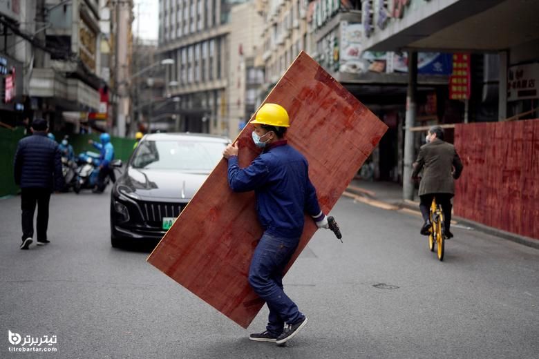 تصاویر قرنطینه شدن شانگهای چین پس از افزایش کووید