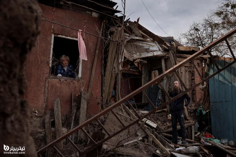 ویرانی در سراسر اوکراین در پی تهاجم روسیه