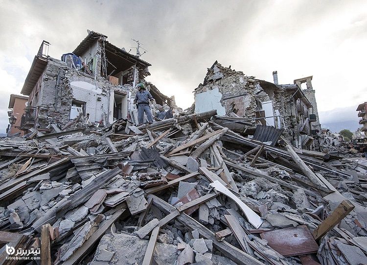 تلفات زلزله در منطقه خان زنیان فارس