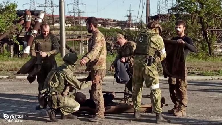 تسلیم شدن نیروهای اوکراینی در ماریوپول