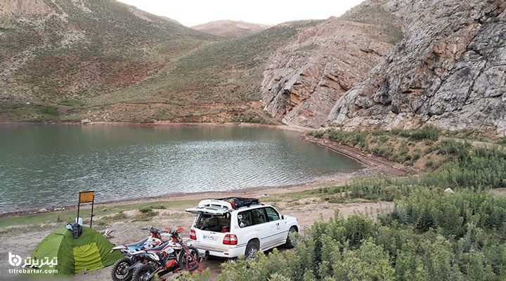 دریاچه لزور، بهترین مقاصد کمپینگ اطراف تهران