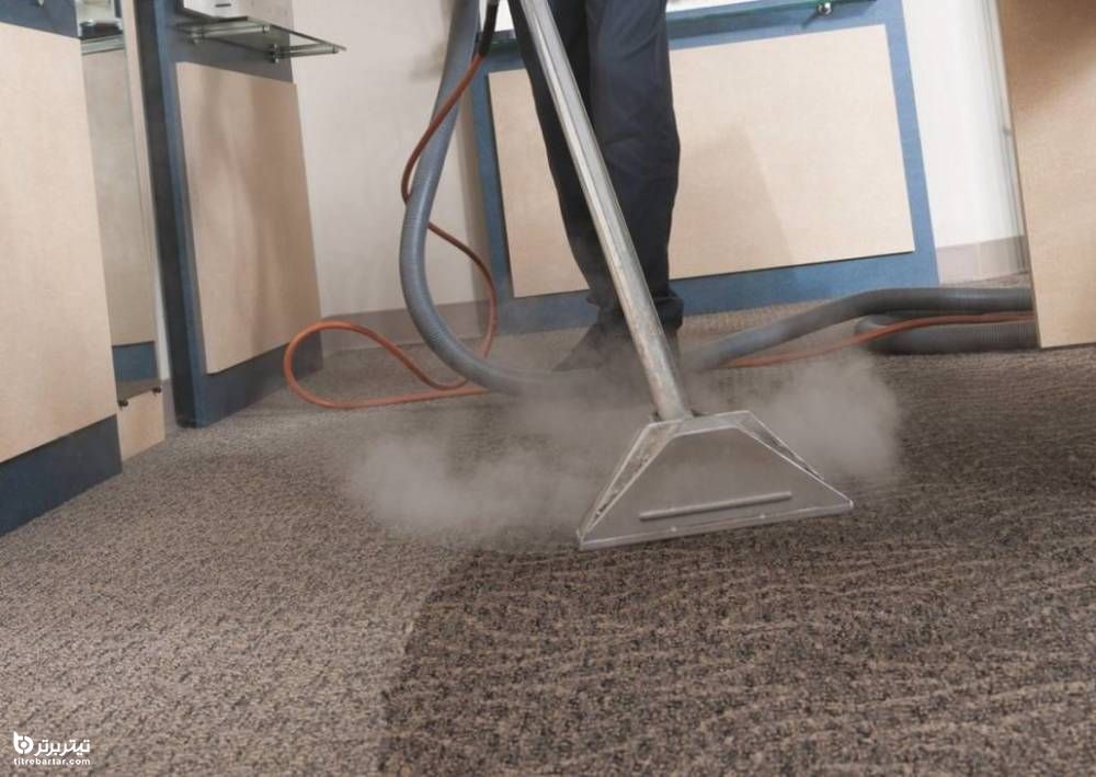 شست و شوی فرش با دستگاه بخار شو