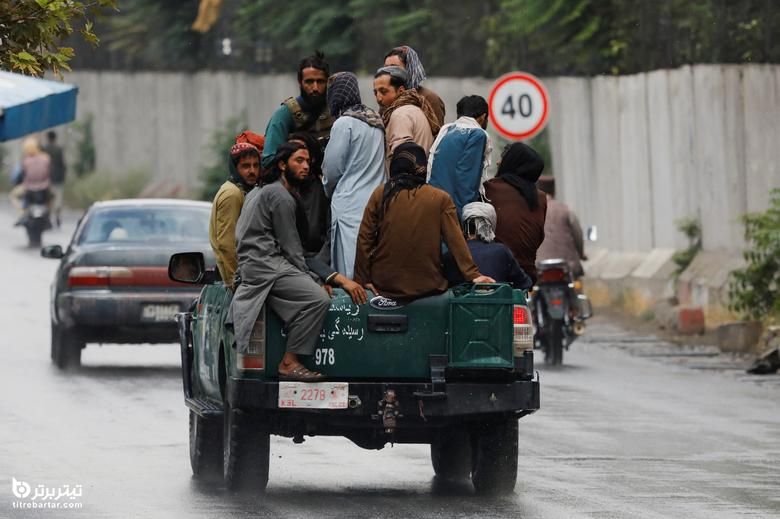 طالبان در خیابان های کابل