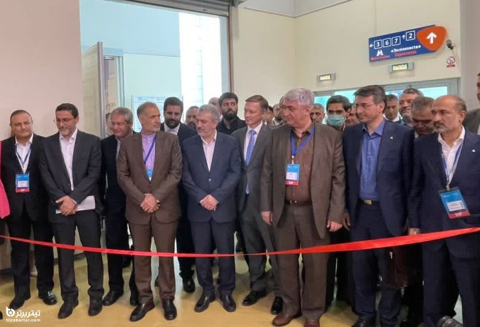  غرفه ایران خودرو در نمایشگاه بین المللی مسکو