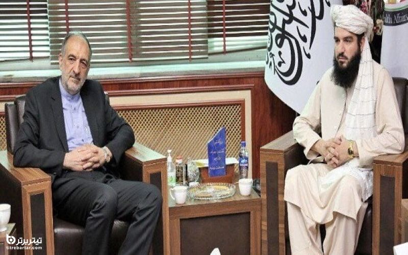 دیدار وزیر طالبان با سفیر ایران در کابل