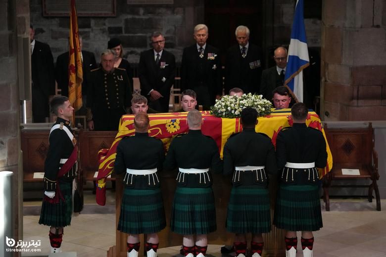 پوشش افرادی که در مراسم تشییع جنازه ملکه انگلیس شرکت کردند
