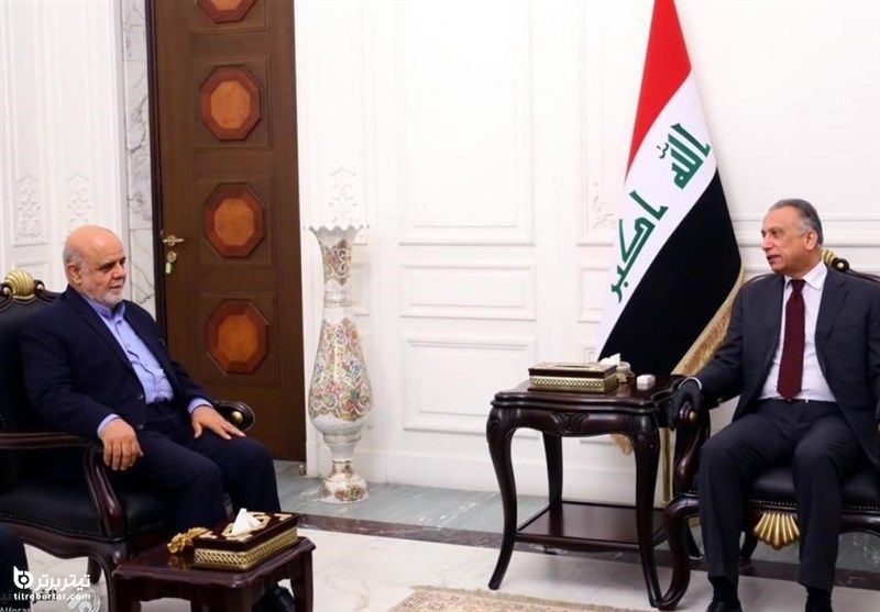 اظهارات الکاظمی در دیدار با سفیر ایران در عراق
