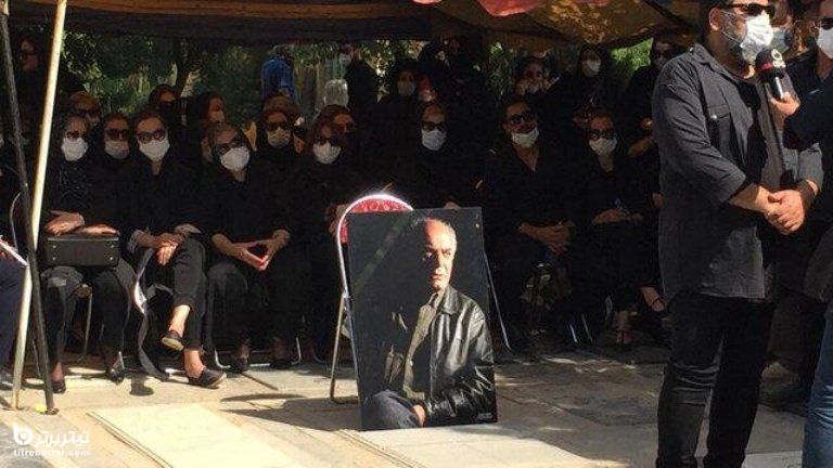  تصاویری از مراسم تشییع و خاکسپاری سیروس گرجستانی