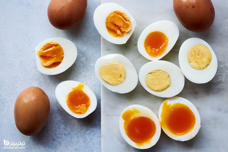 تخم مرغ عسلی بخوریم یا سفت؟
