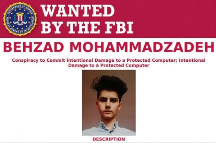  حکم پلیس آمریکا برای بهزاد محمدزاده