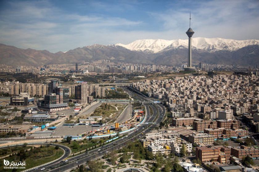 بررسی میزان لرزه خیری تهران