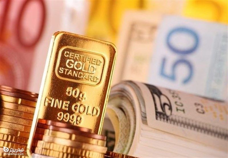 ریزش قیمت جهانی دلار و طلا