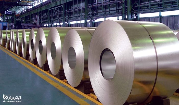 نمایی از تولید فولاد در کشور
