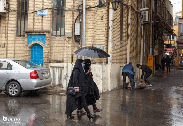آخرین وضعیت بارندگی در استان تهران
