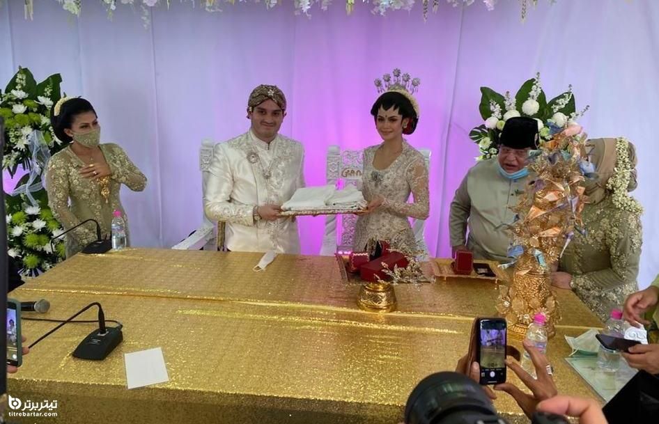 جشن عروسی لاکچری پسر سیاستمدار متهم به فساد ۵۰۰ هزار دلاری در مالزی