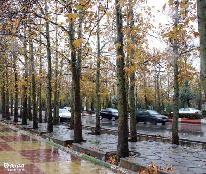 افزایش بارش‌های پاییزی در استان تهران 