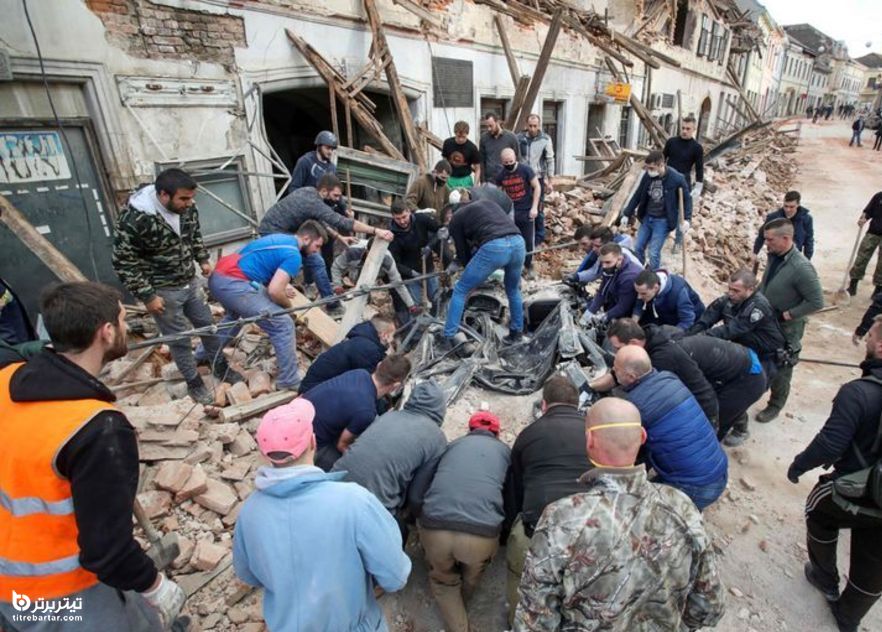 وقوع زلزله‌ای به قدرت ۶.۴ ریشتر در کرواسی با 7 کشته 