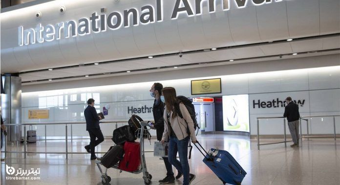 ممنوعیت پرواز‌های ورودی از بریتانیا