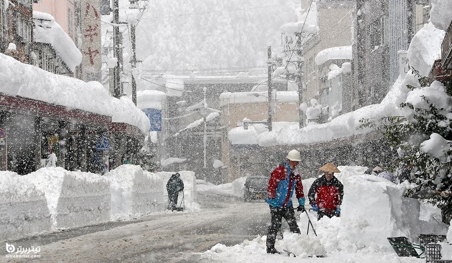 بارش برف در ژاپن ۸ کشته و ۲۷۰ نفر زخمی به دنبال داشت