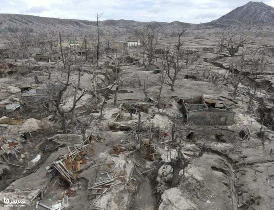  جزیره لوزون یک سال از فوران کوه آتشفشان تال در فیلیپین