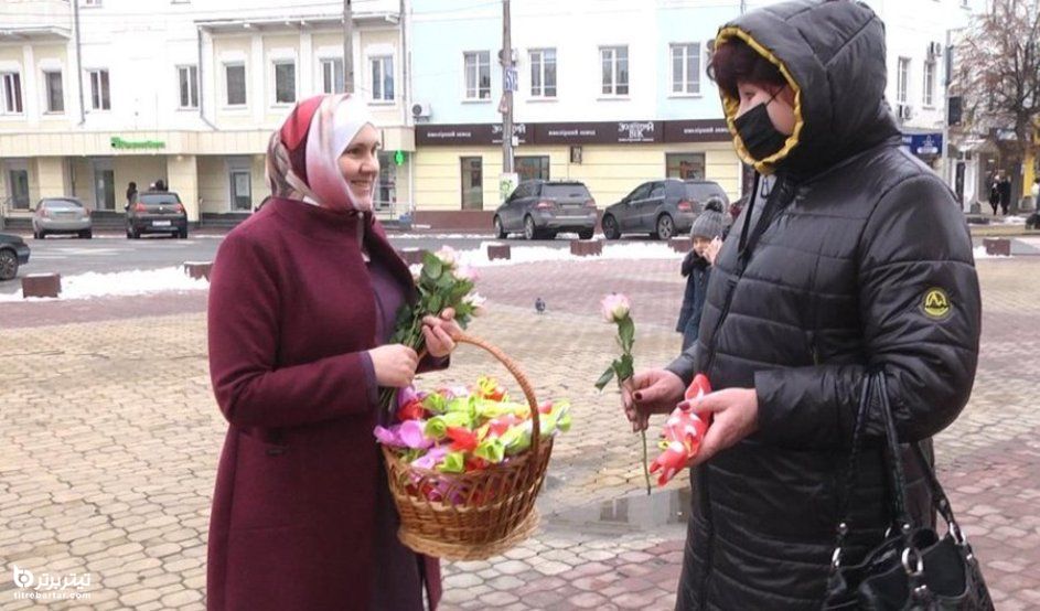 برگزاری پویش معرفی حجاب توسط زنان مسلمان در اوکراین