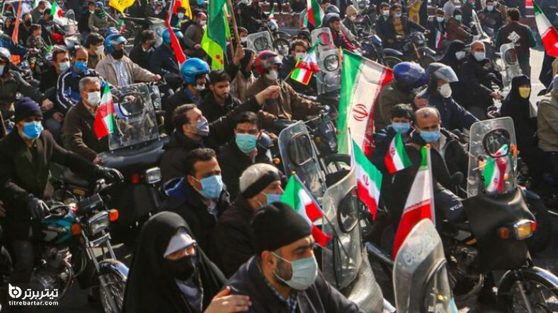 ماجرای توهین به روحانی در راهپیمایی 22 بهمن