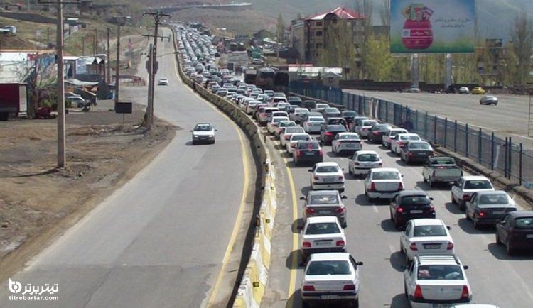 افزایش تردد در جاده‌های کشور 
